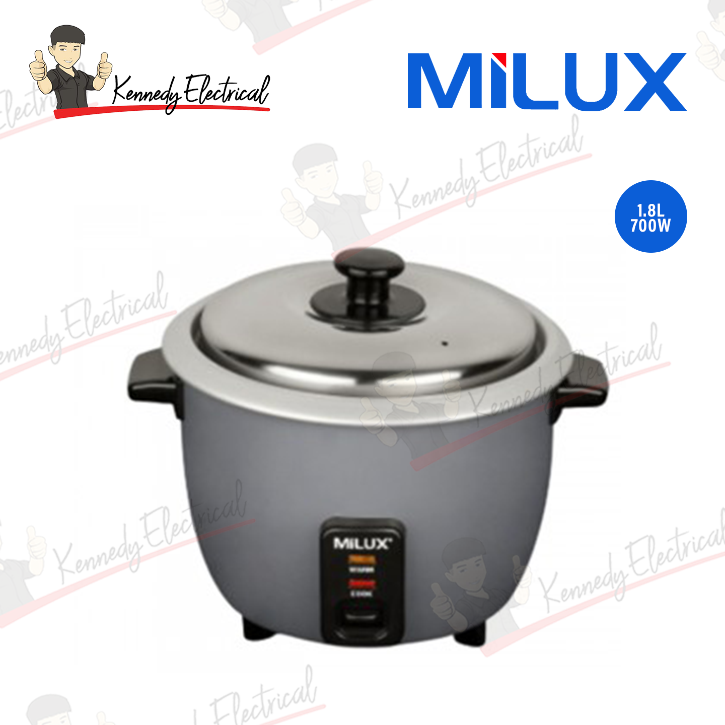 Milux 1.8L Conventional Rice Cooker (MRC-518)