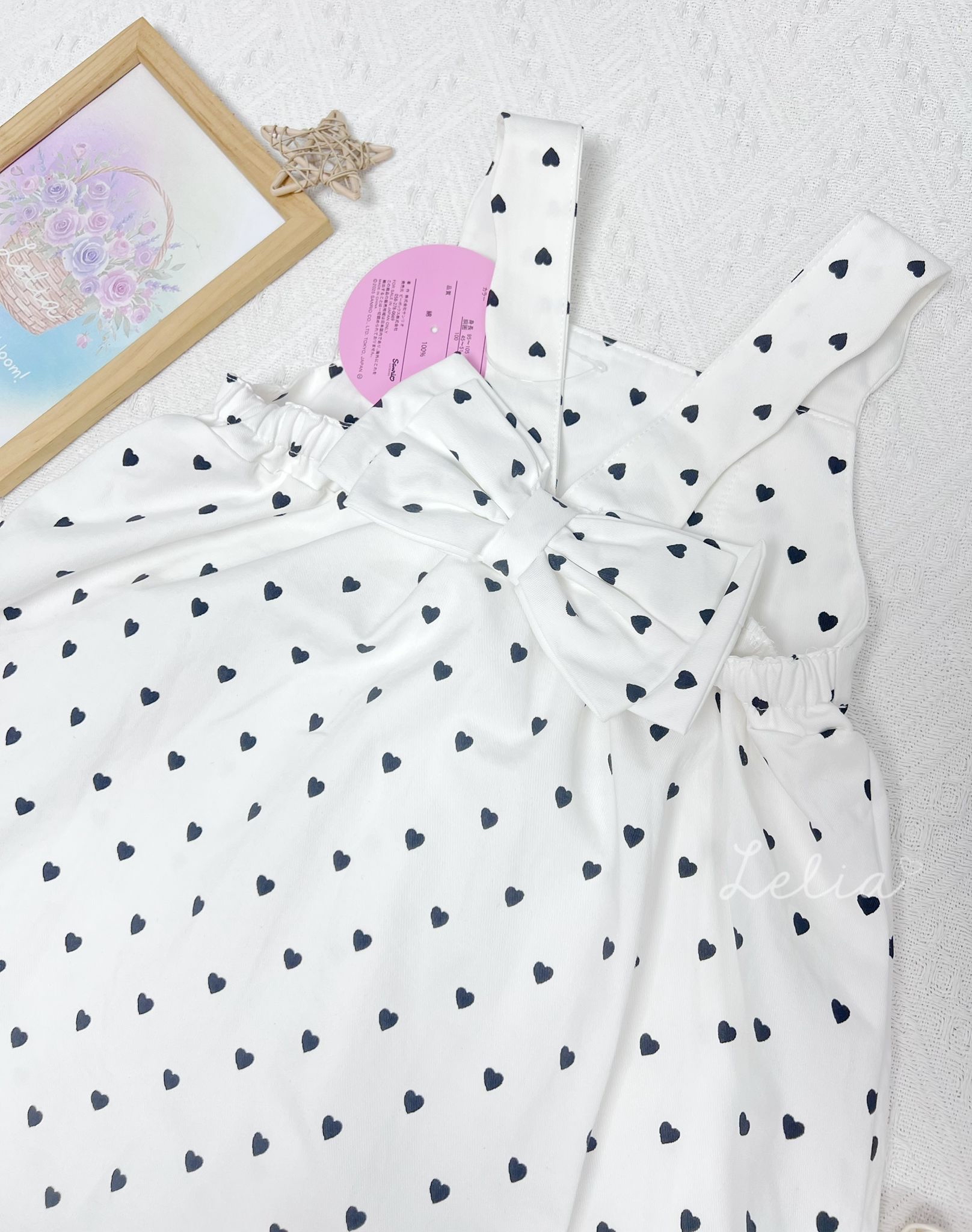 FutaFuta x Sanrio Kuromi Melody吊帶背心連身裙