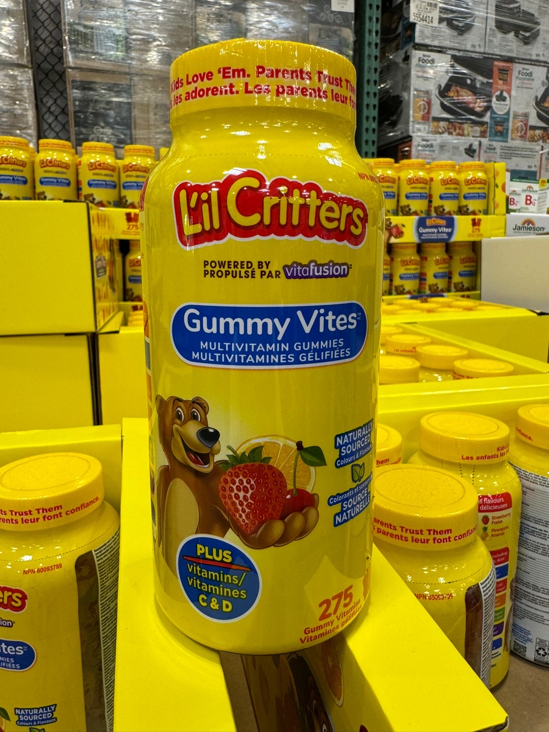Lil Critters 兒童多種維他命軟糖 275粒