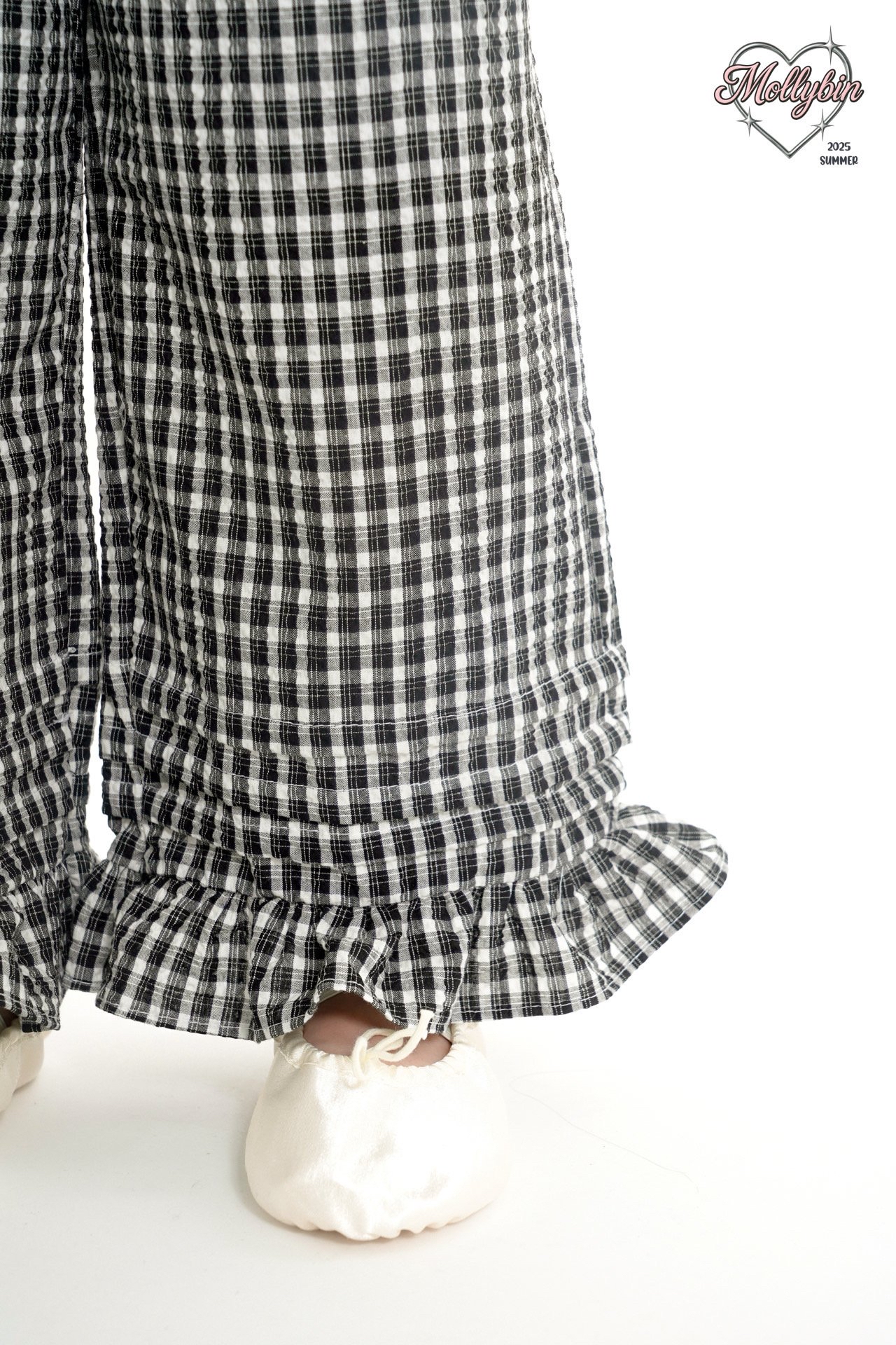 Molly | Check pants (M 100-110)