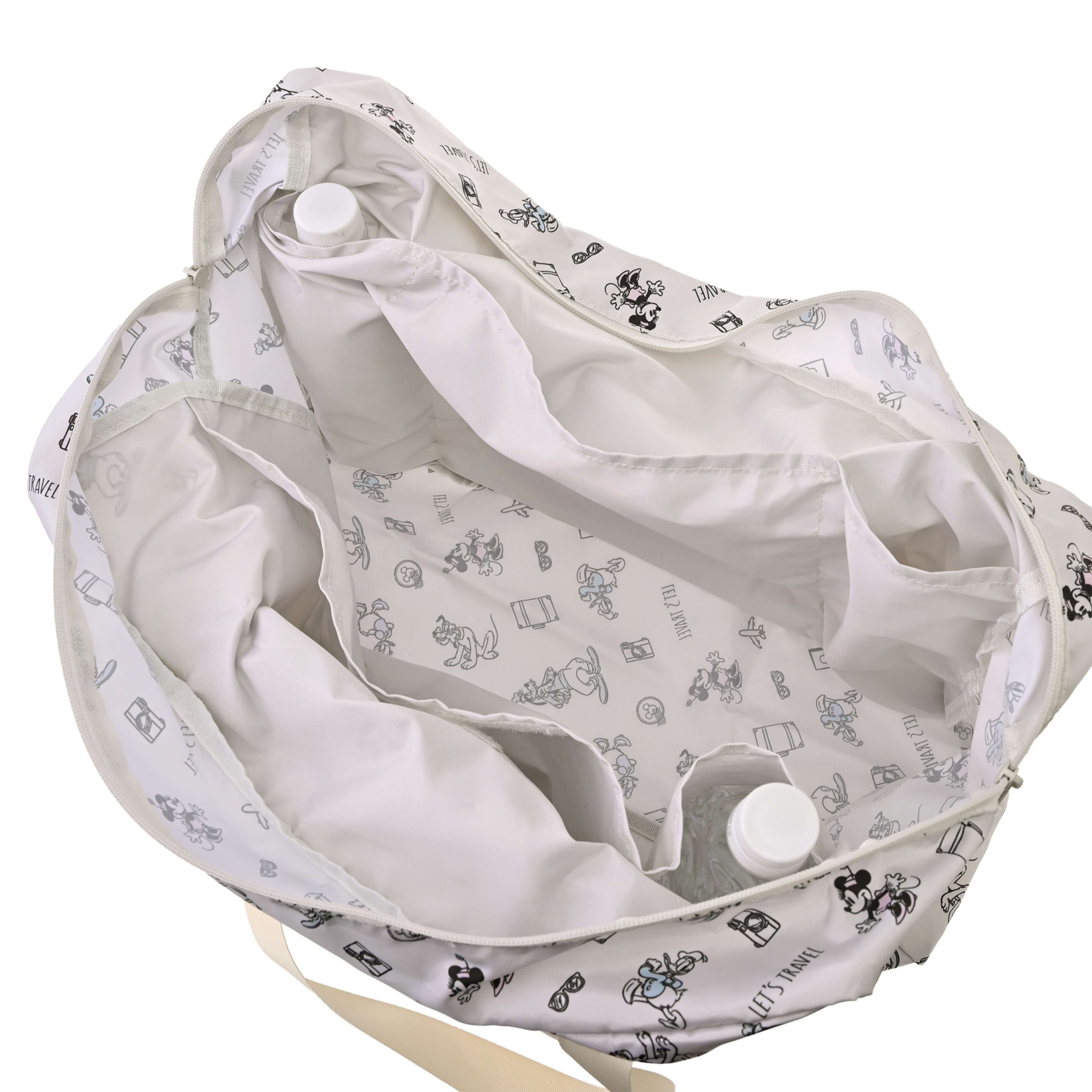 🌸 【預訂】Mickey & Minnie 手提折疊行李袋 (L) - Disney Magical Travel