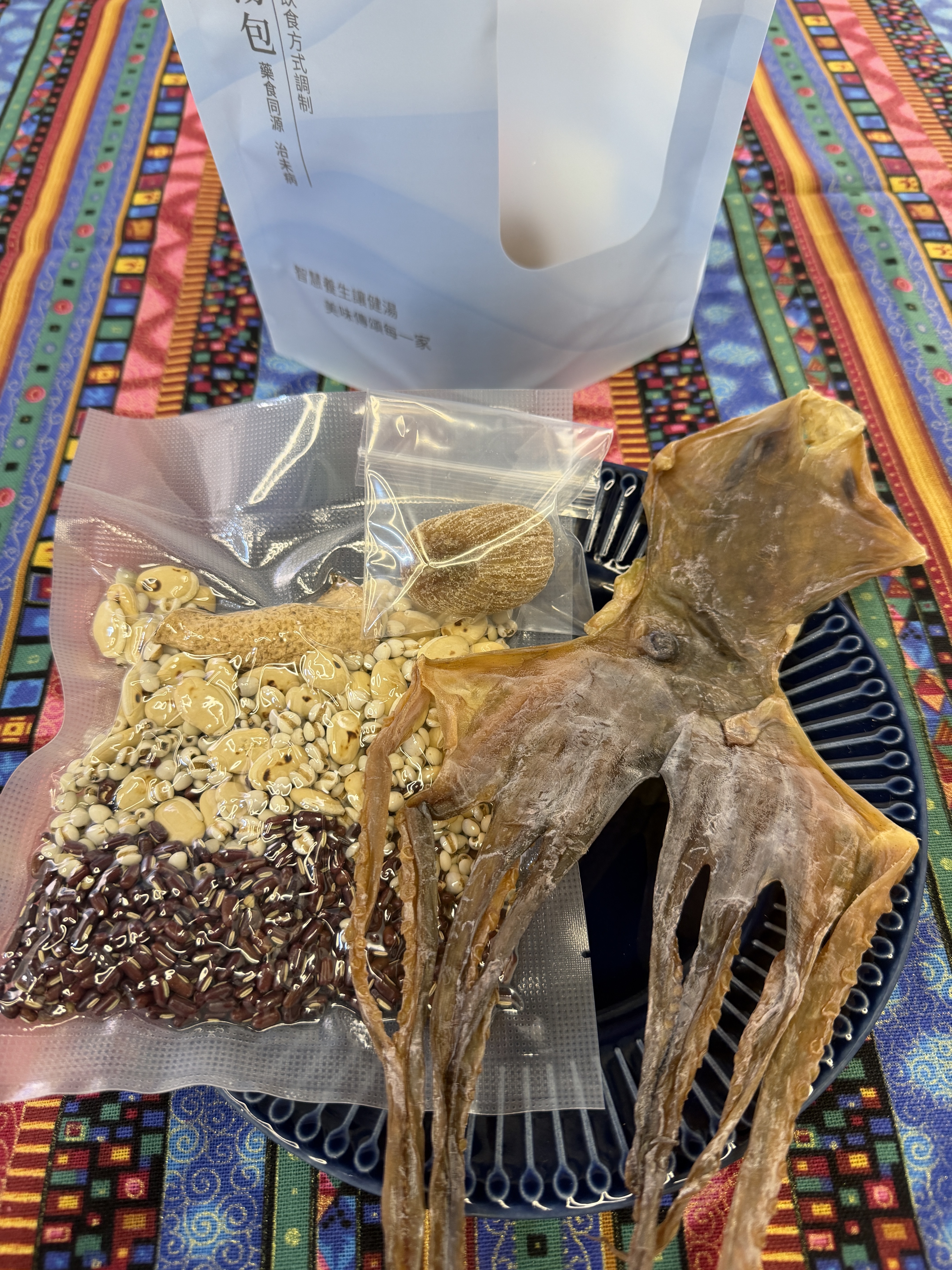 🦑😋章魚赤小豆扁豆祛濕湯