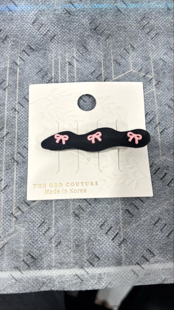 Triple Ribbon Bow Clip