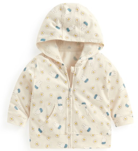 Miffy and Friends純棉連帽外套-Baby