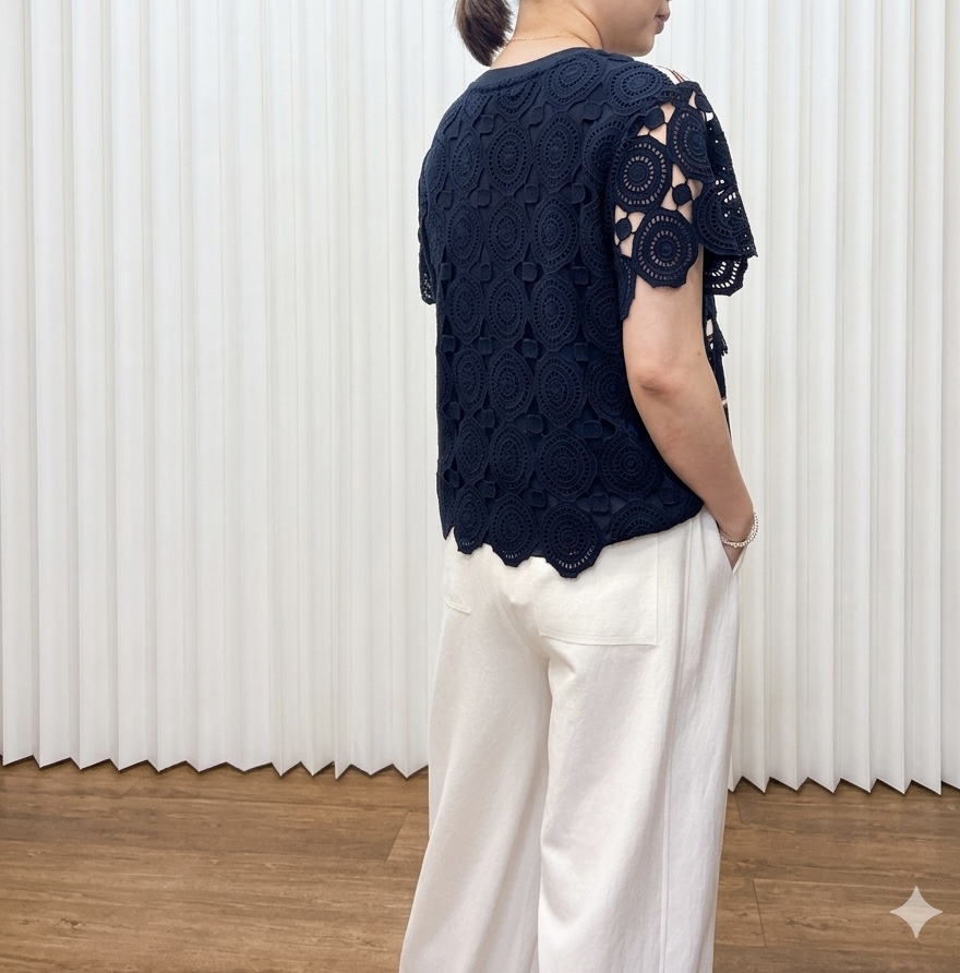 歐洲通花拼布衫 M625 MPL6211440