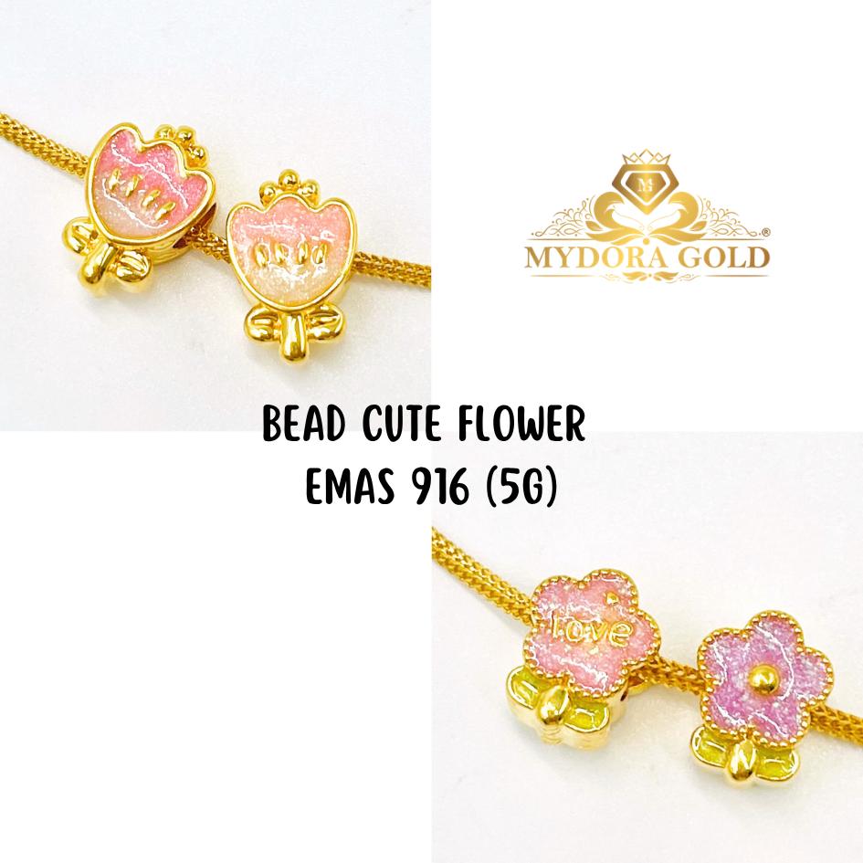 MYDORA Bead Cute Flower (5G) l EMAS 916/22K