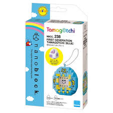<現貨> TAMAGOTCHI-第一代藍色積木 (單個)