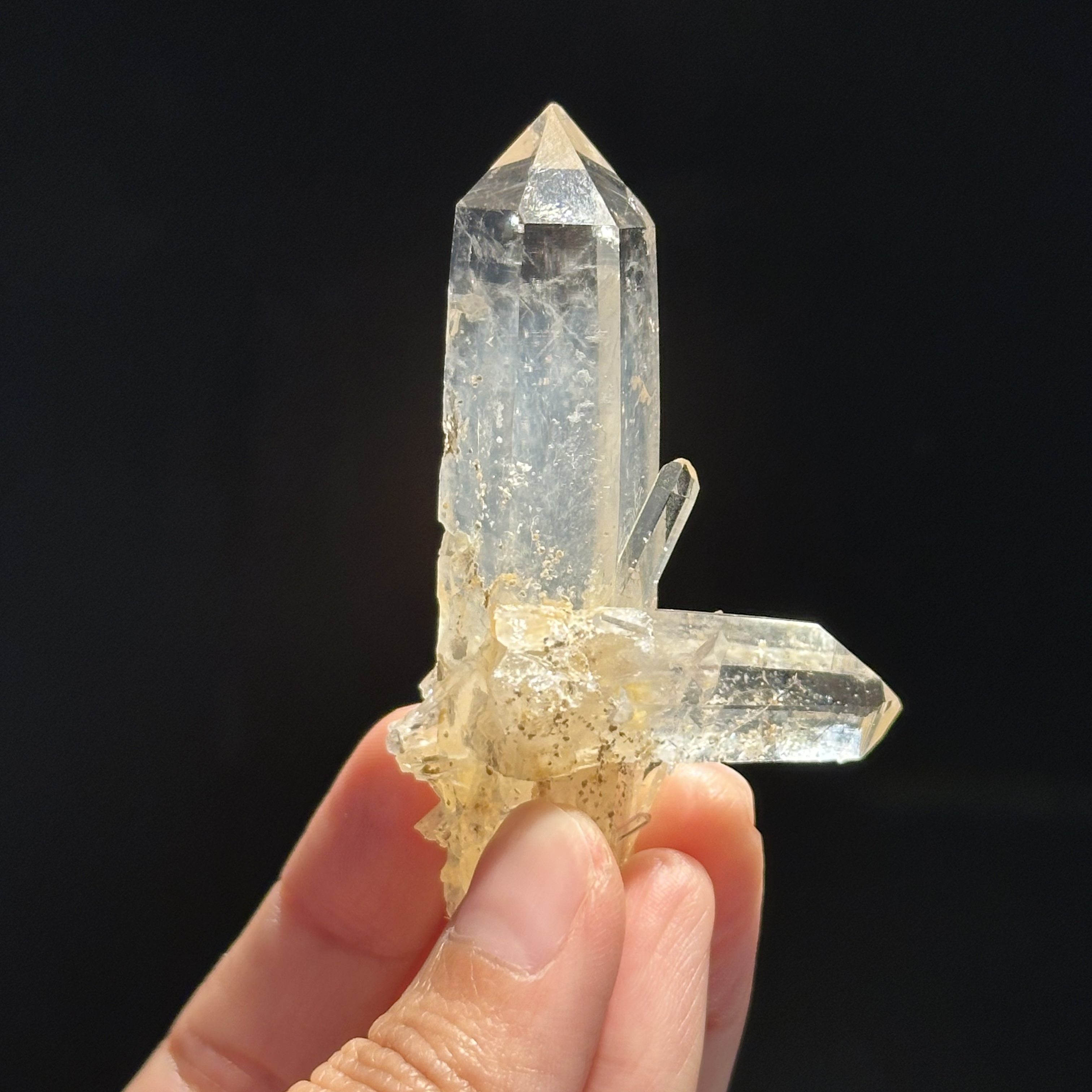 芒果水晶 - Halloysite included Quartz/ Mango Quartz
