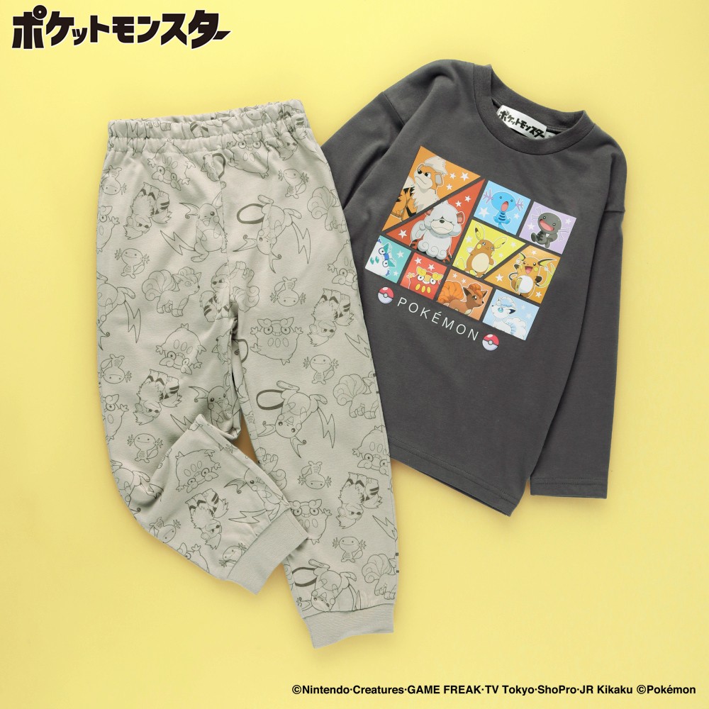 🆕【⭐訂購⭐】 🌀#Pokemon 長袖家居服套裝［2款選］🌀[ELIA-0099][261014]
