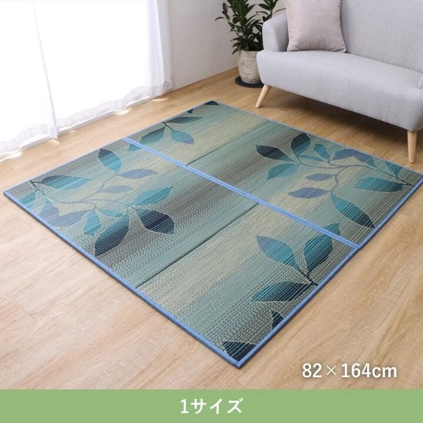 日本IKEHIKO葉子燈心草(藺草)地墊