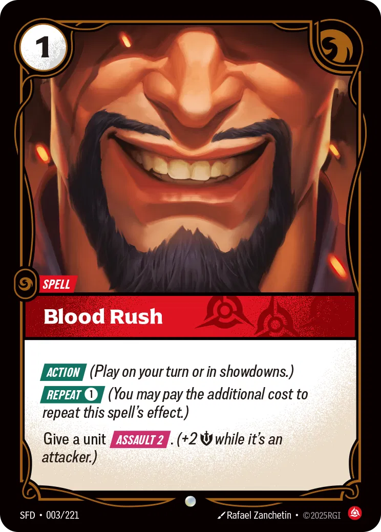 Spiritforged - Common - Fury Rune (Set 2)