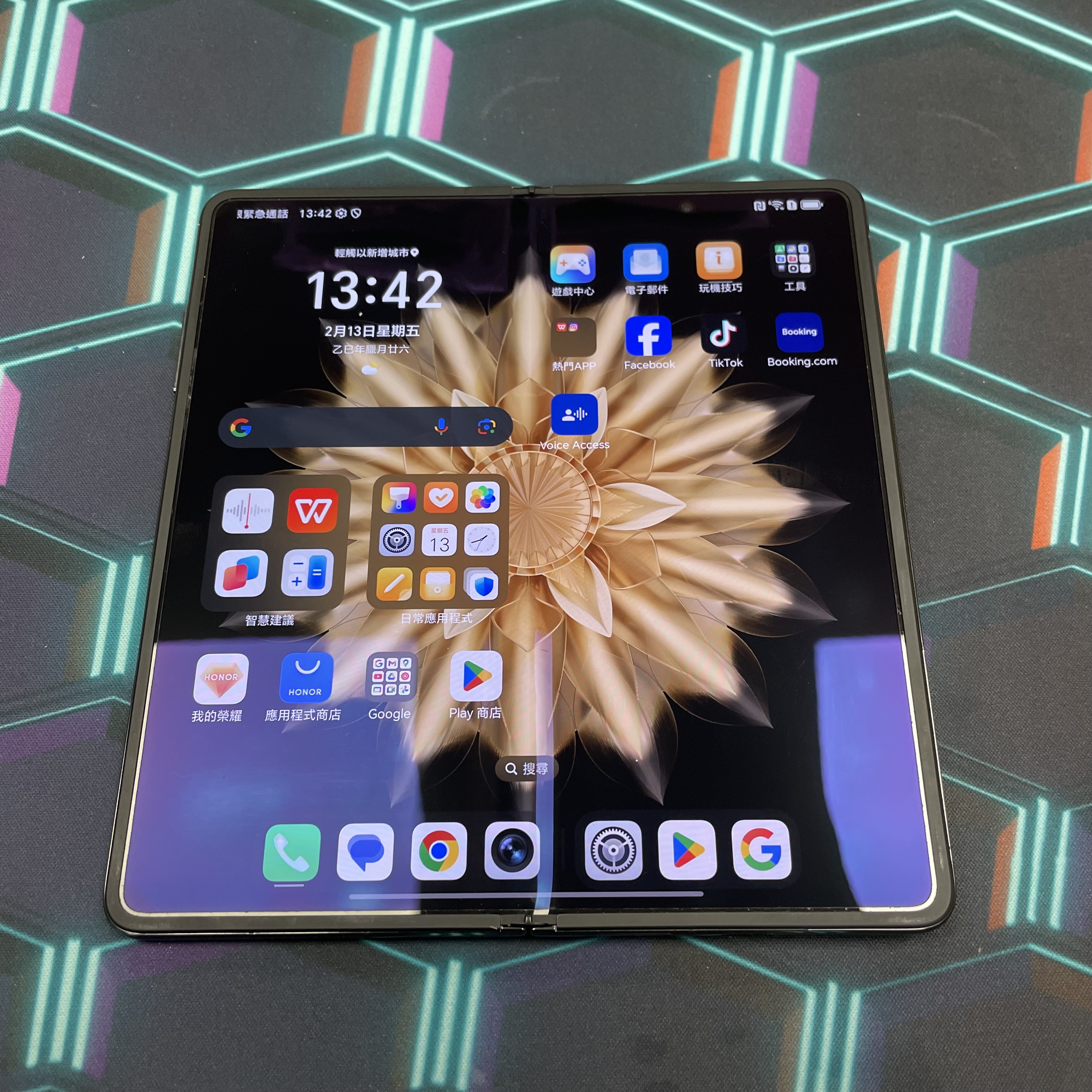 *5909 Honor Magic V2 靚機 16+512GB 黑色 black