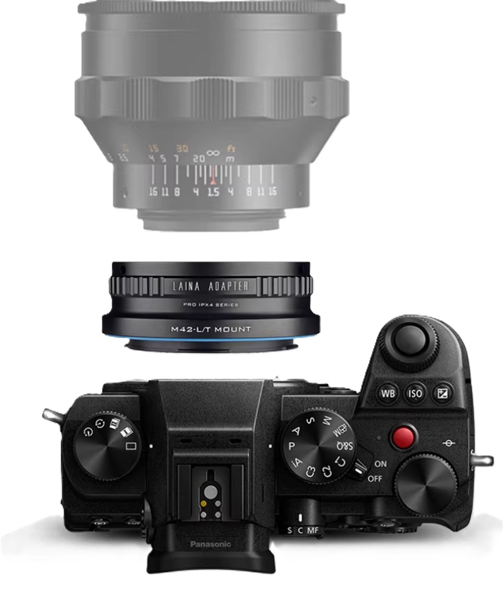 LAINA M42 Screw SLR Lens To Leica L-Mount Alliance (TL/SL) Mirrorless Cameras 金屬接環 (Pro IPX4 Series 防水膠圈接環)