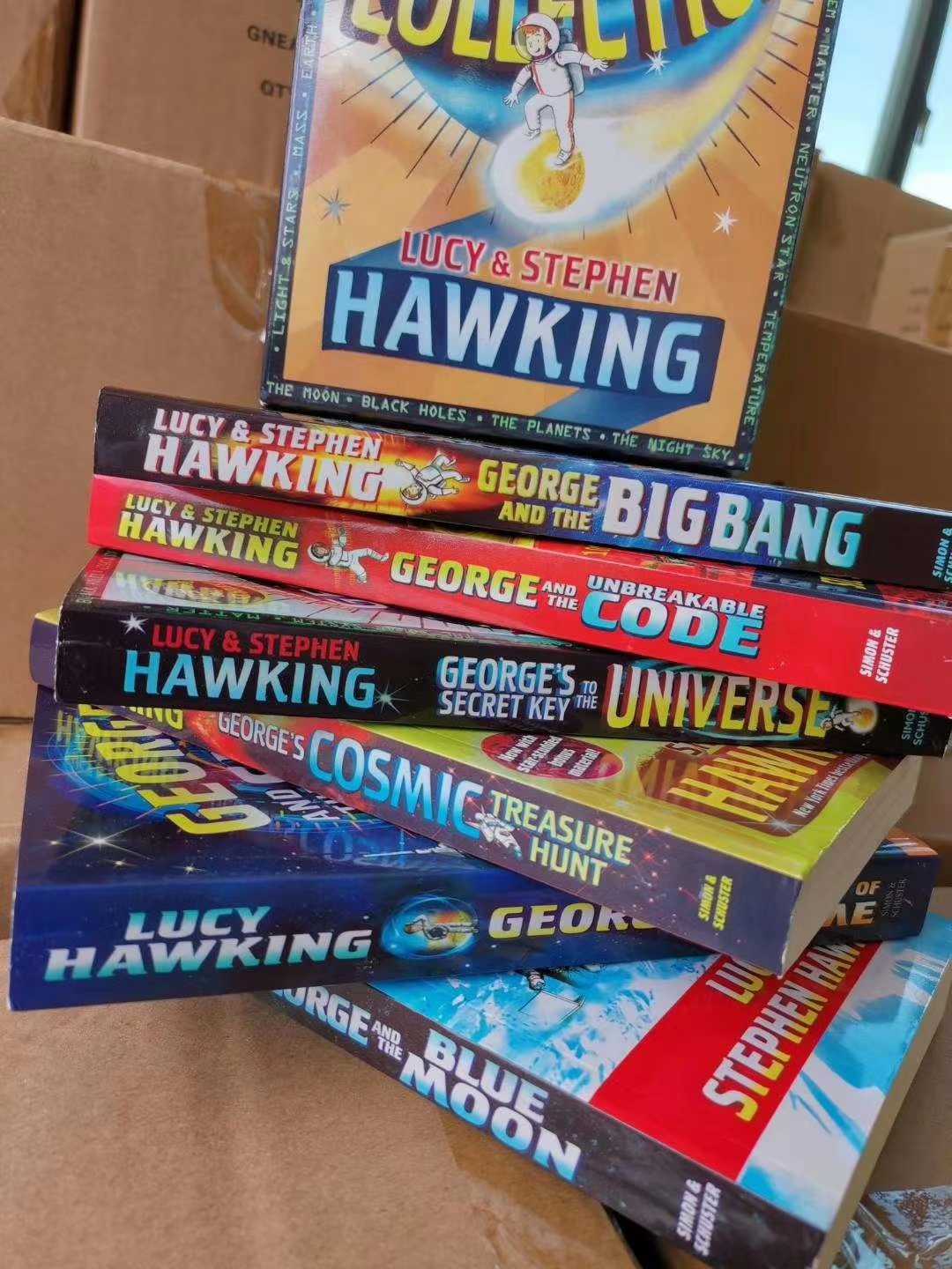 George's Secret Key to the Universe (6 books) 霍金的秘密鑰匙 6冊  B178