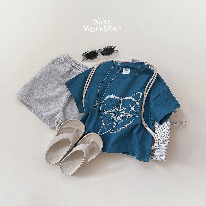 🇰🇷WhiteSketchBook短褲