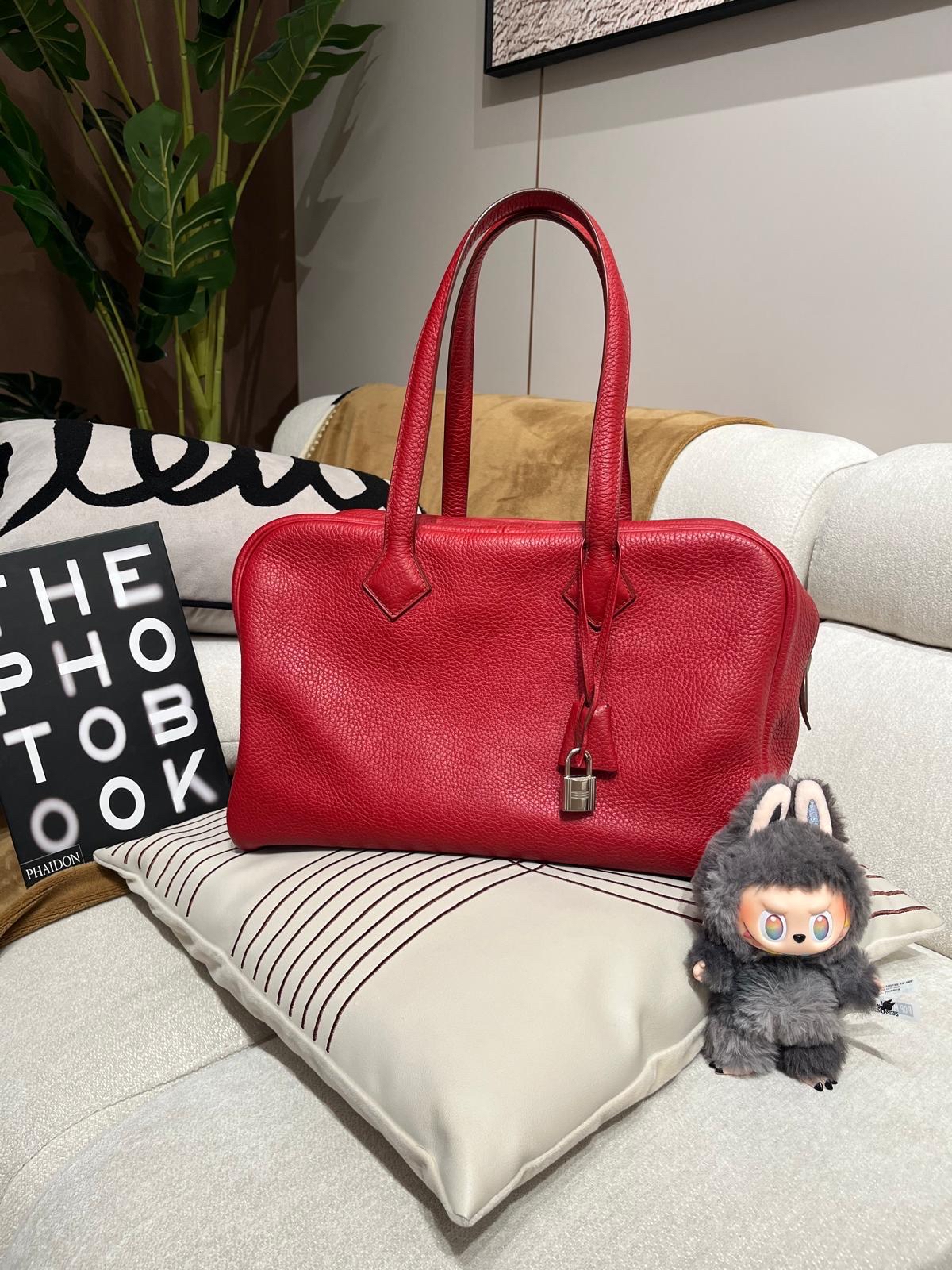 Hermes Victoria 35 shoulder bag STAMP[R] 100%Authentic ,95%new ✅key lockpad✅dust bag