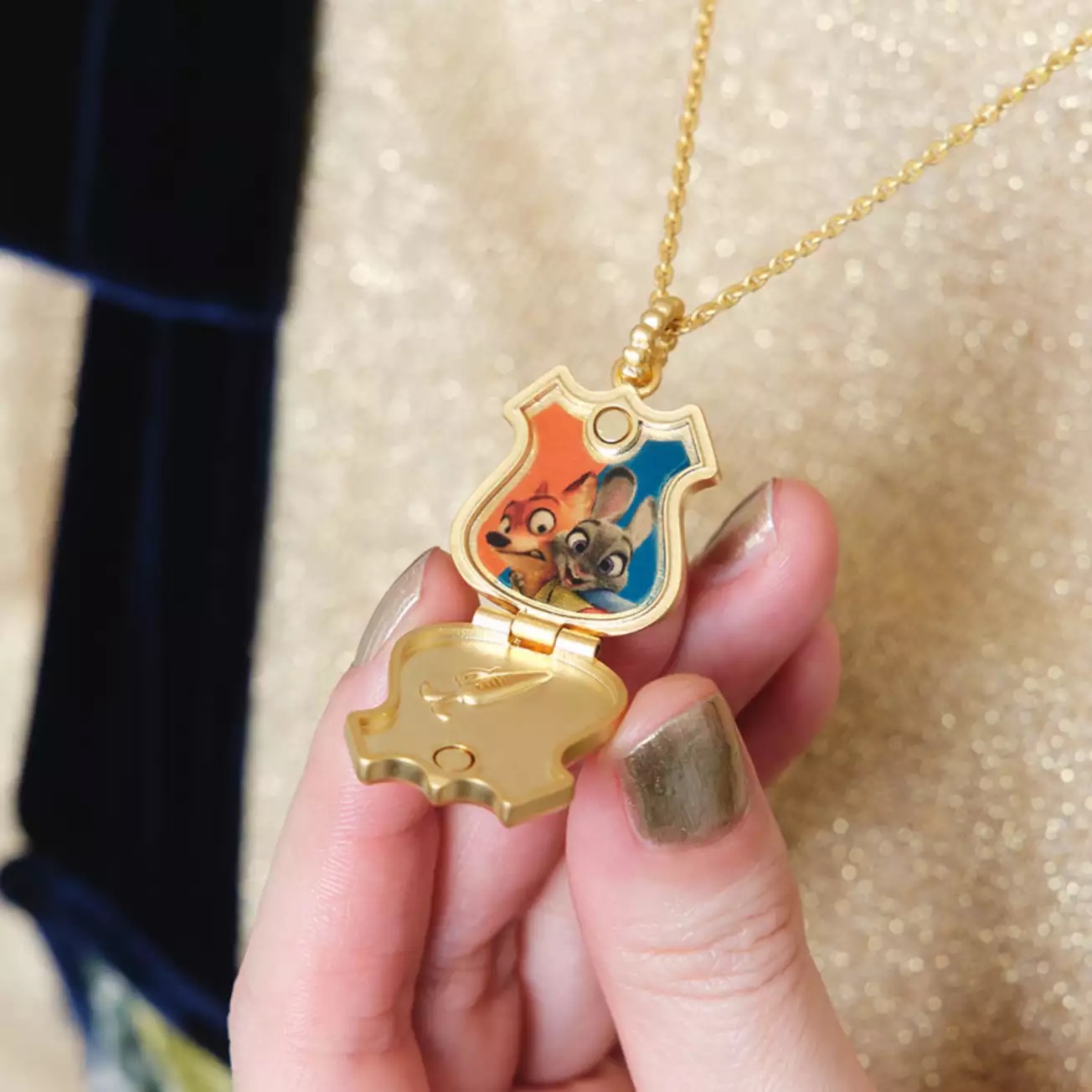 📦訂購 日本代購 東京迪士尼 Tokyo Disney Zootopia 優獸大都會 警徽頸鏈