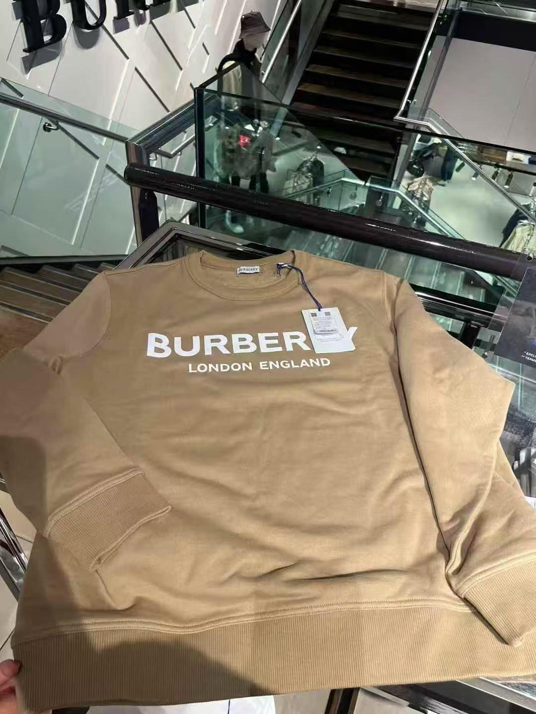 預購 Burberry 🌈🌈折扣款 男士圓領衛衣 