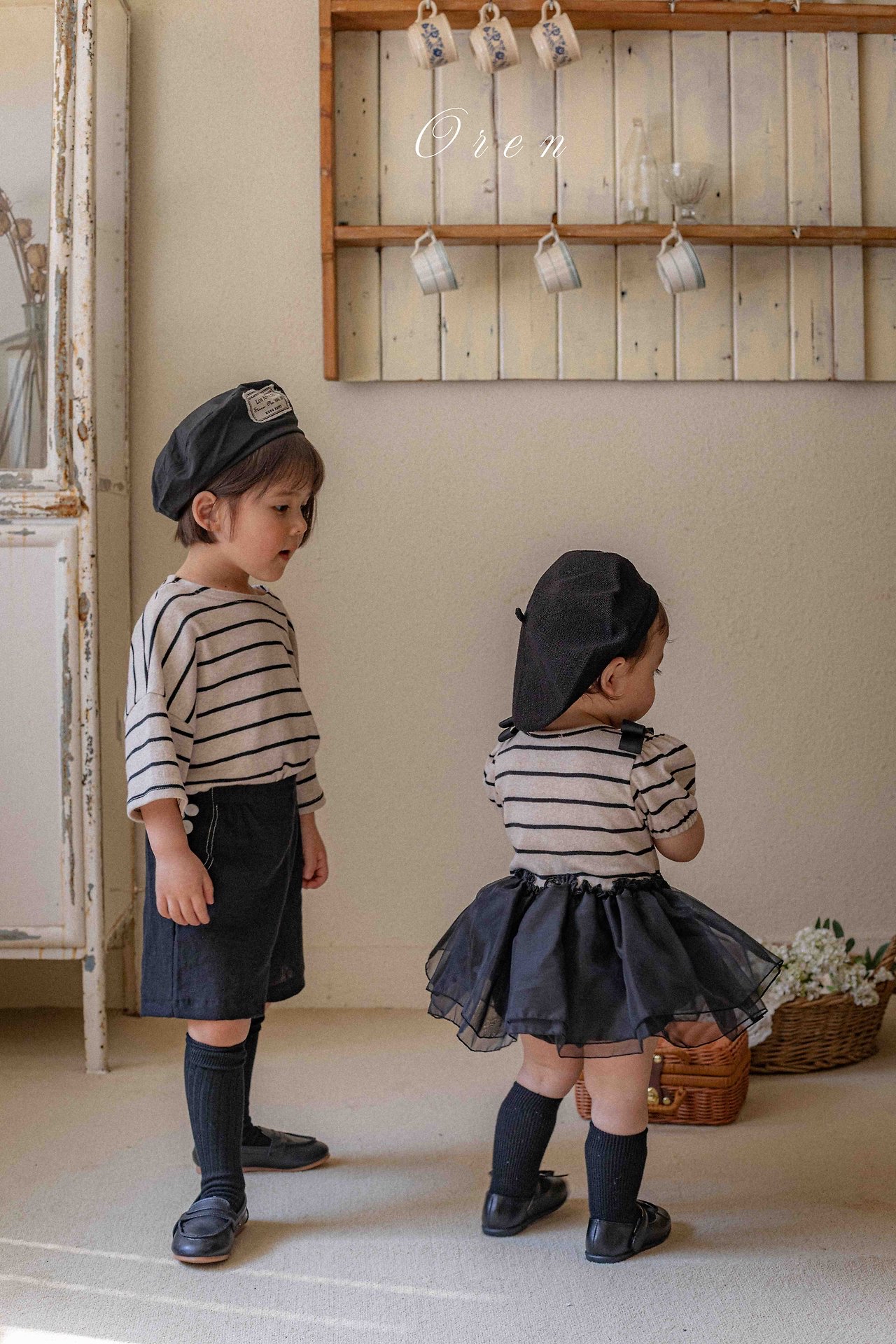 🇰🇷oren包屁裙/set black