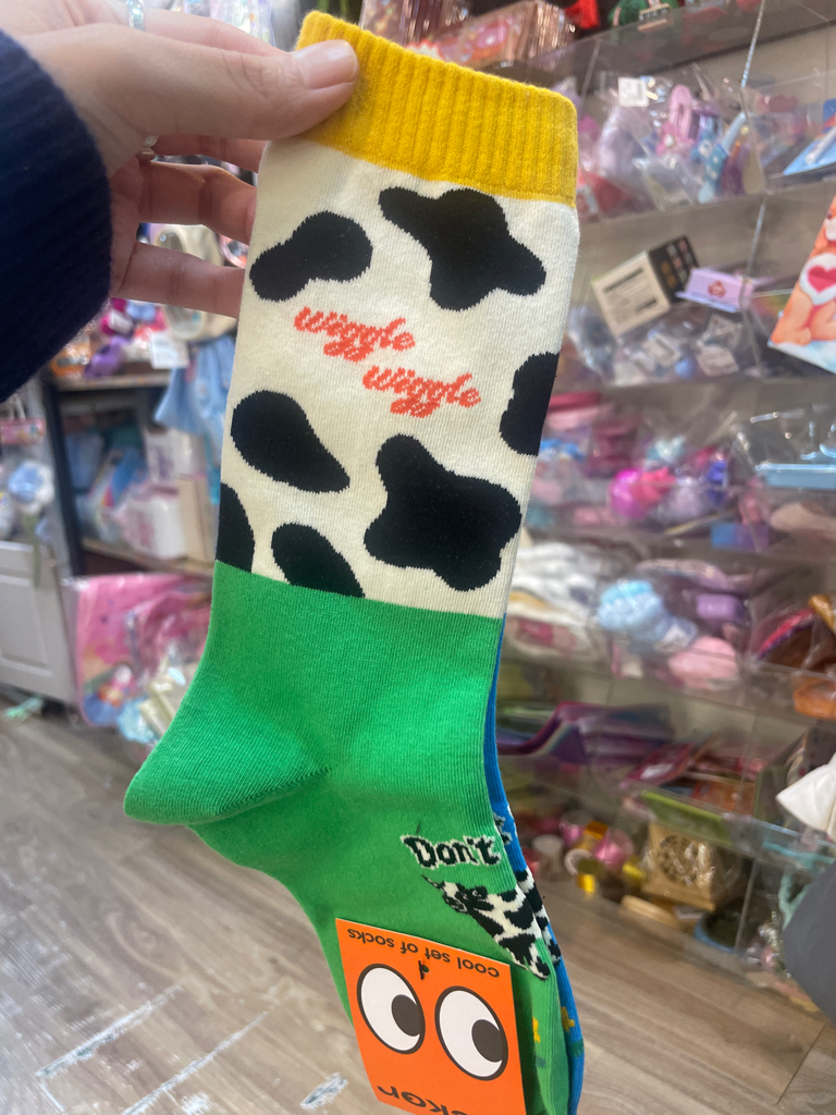 可愛卡通動物造型襪子