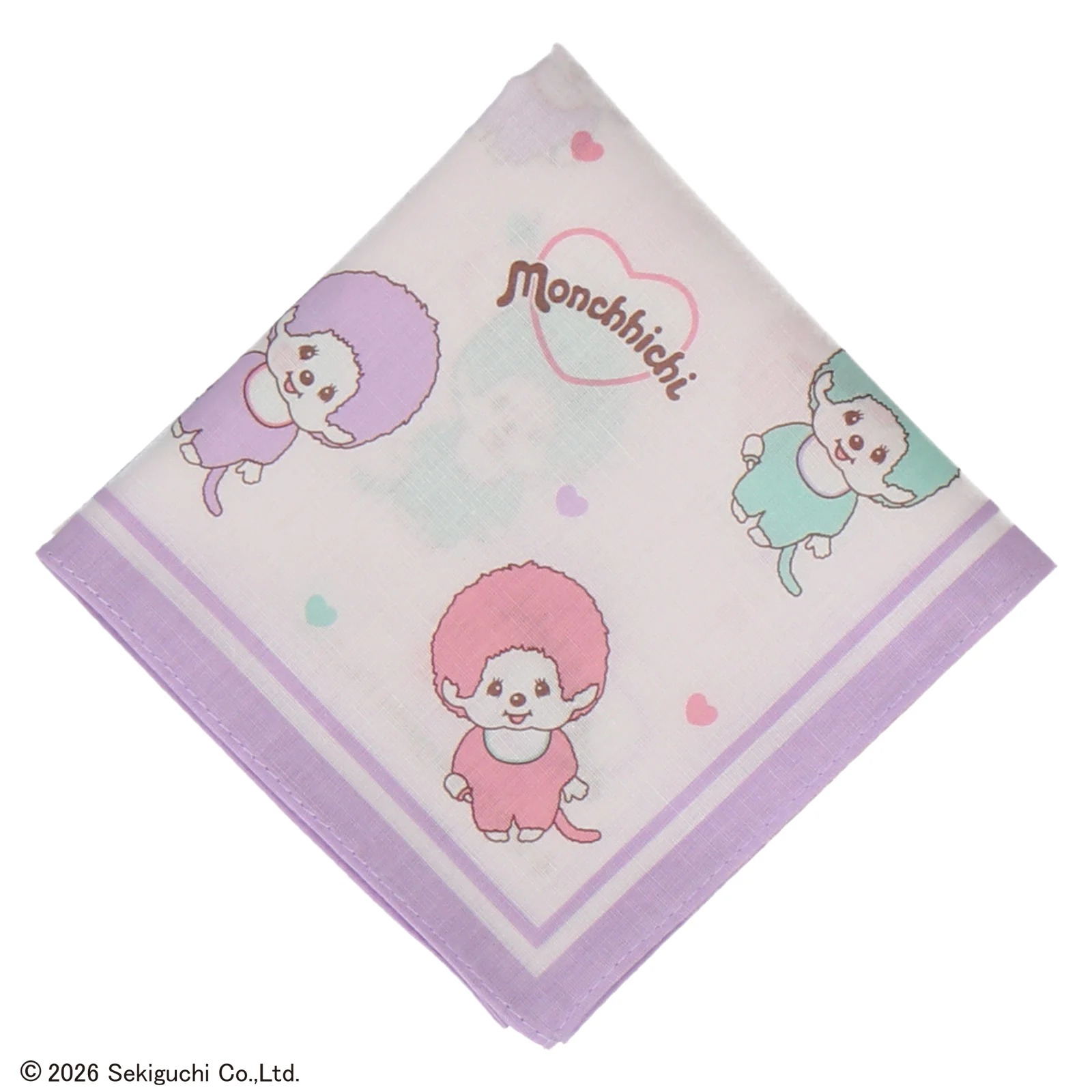🎀【預訂】 Monchhichi 印花手帕 L