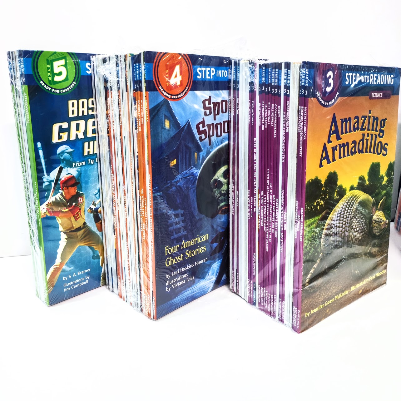 Step into Reading Level 1- Level 5  分級閱讀經典 小達人點讀版 B152