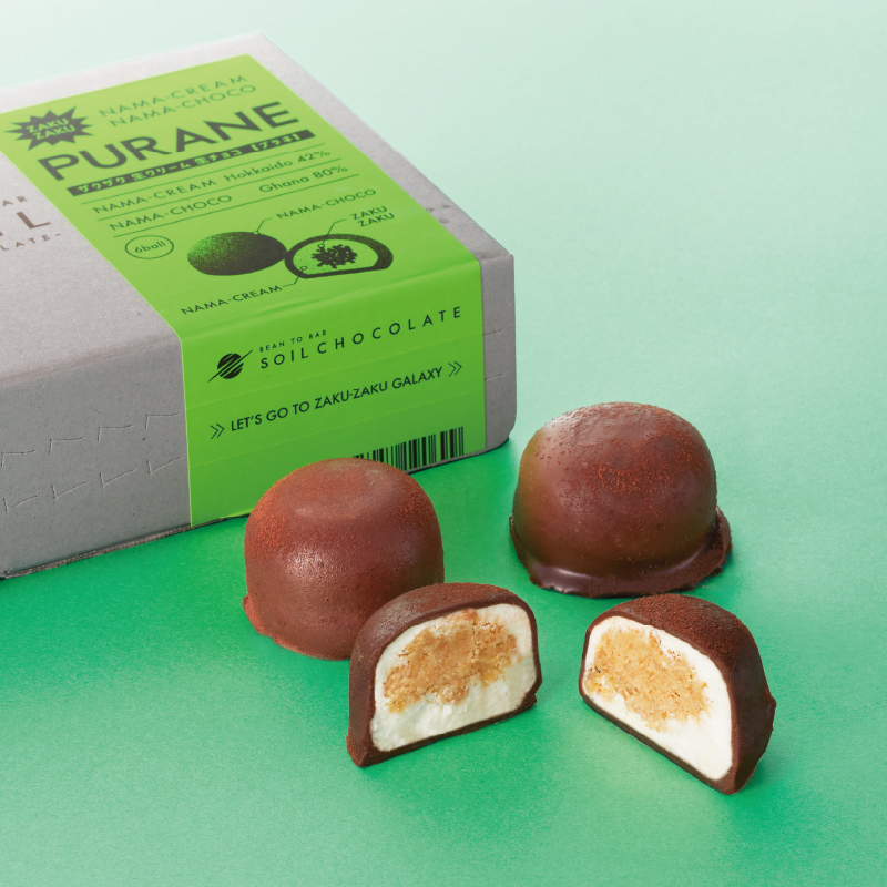 SOIL CHOCOLATE 酥脆鮮奶油生巧克力 PURANE (6入)