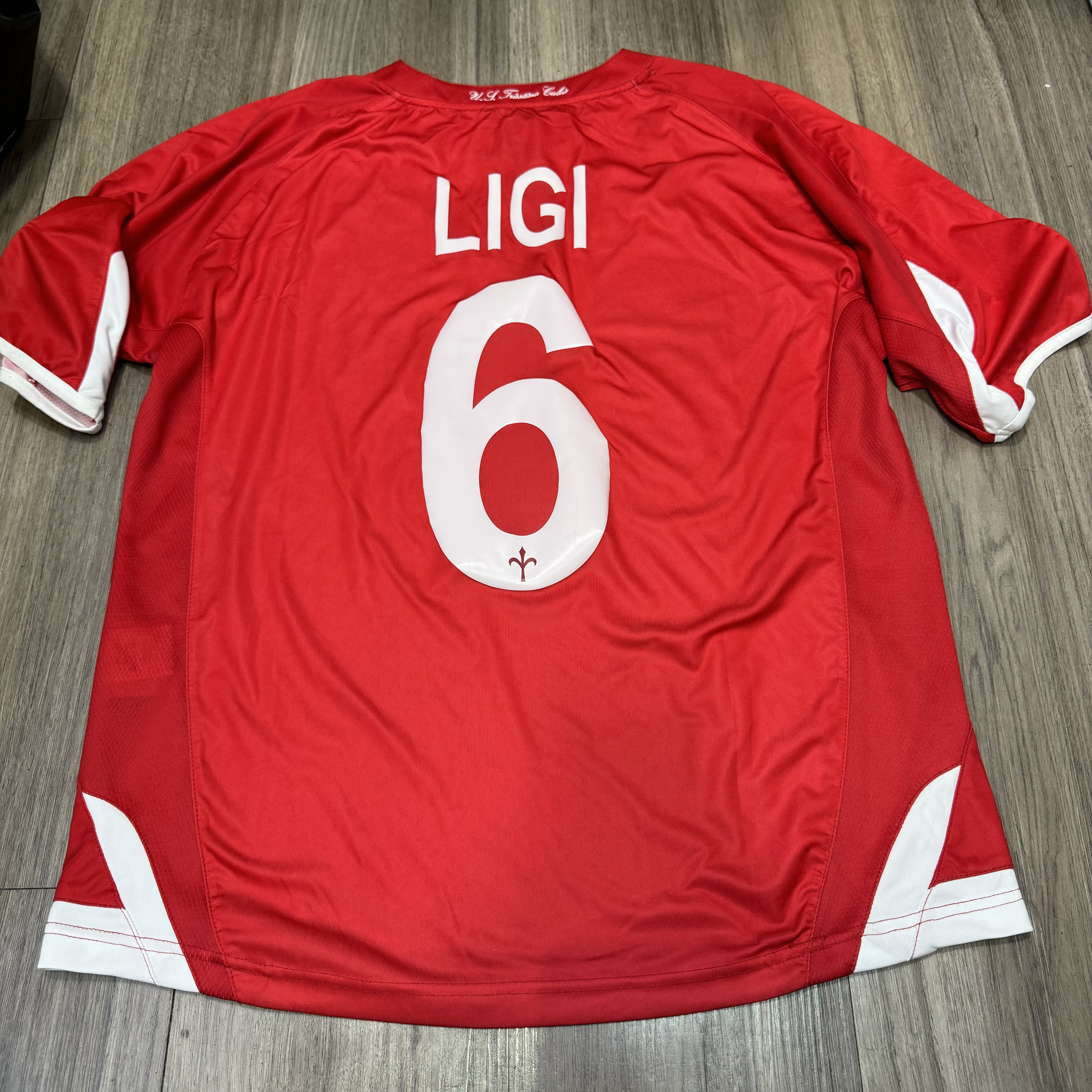 Triestina 08/09 home shirt #6 Ligi