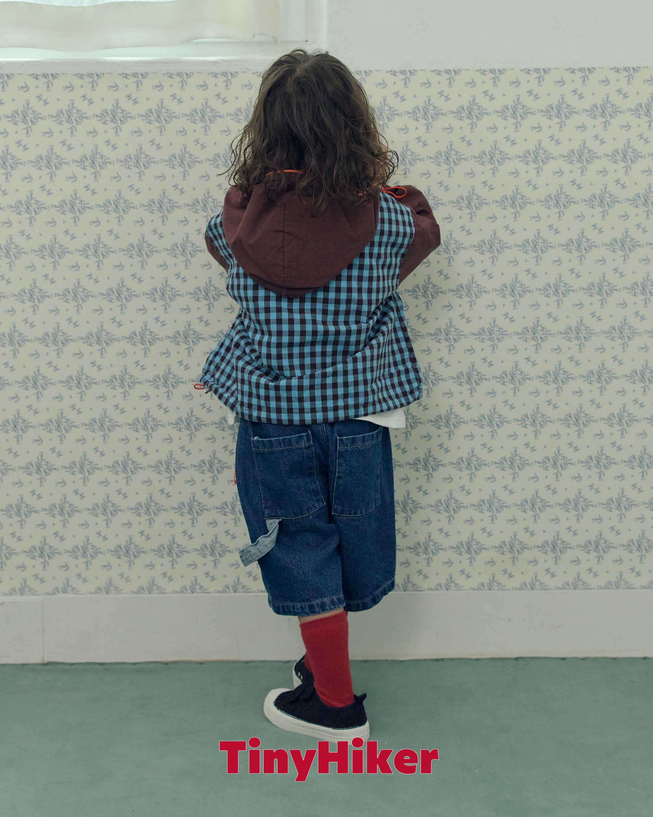 Tiny |  Pposik Check Hoodie Jumper