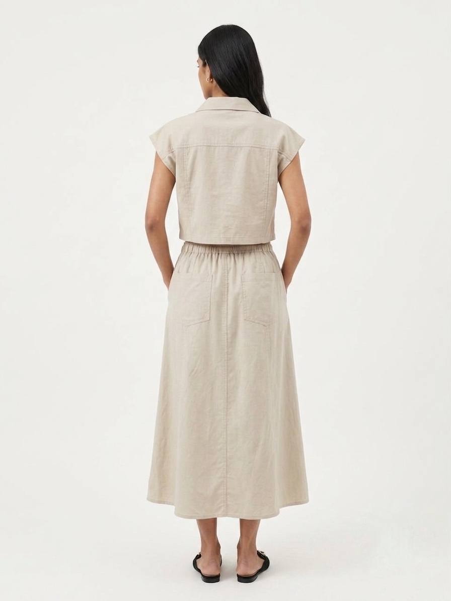 W2506 - Midi Skirt