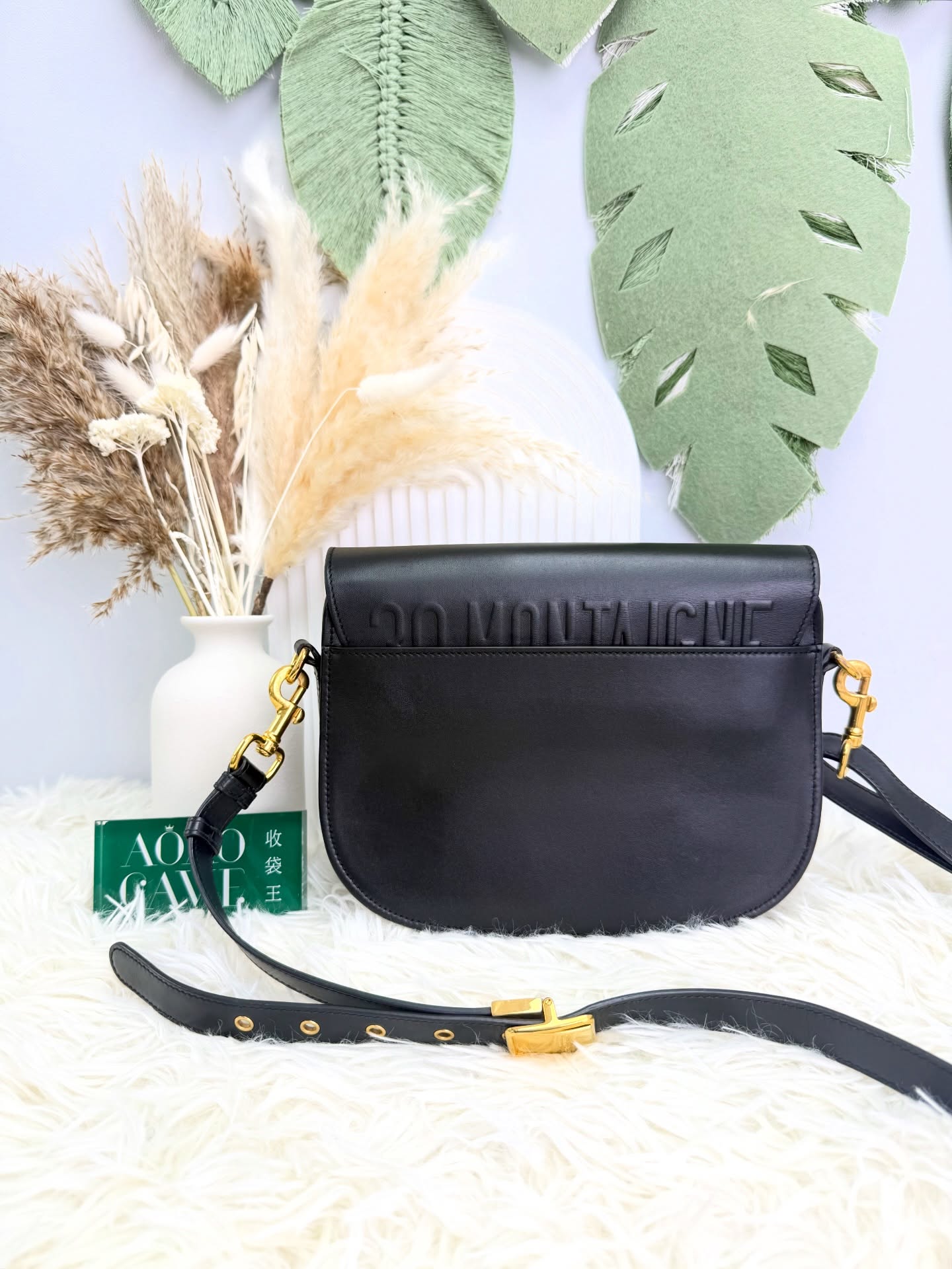 🤍PRE OWNED 🖤黑色Bobby 晶片款🖤