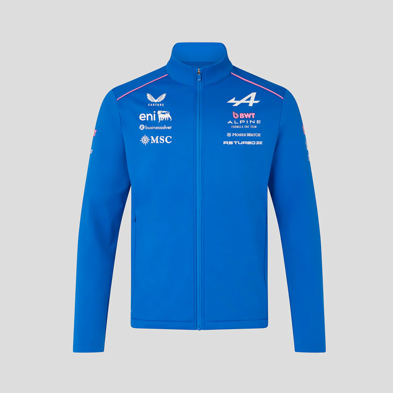Castore F1 Alpine 車隊 2026 官方 Softshell Jacket TU14476
