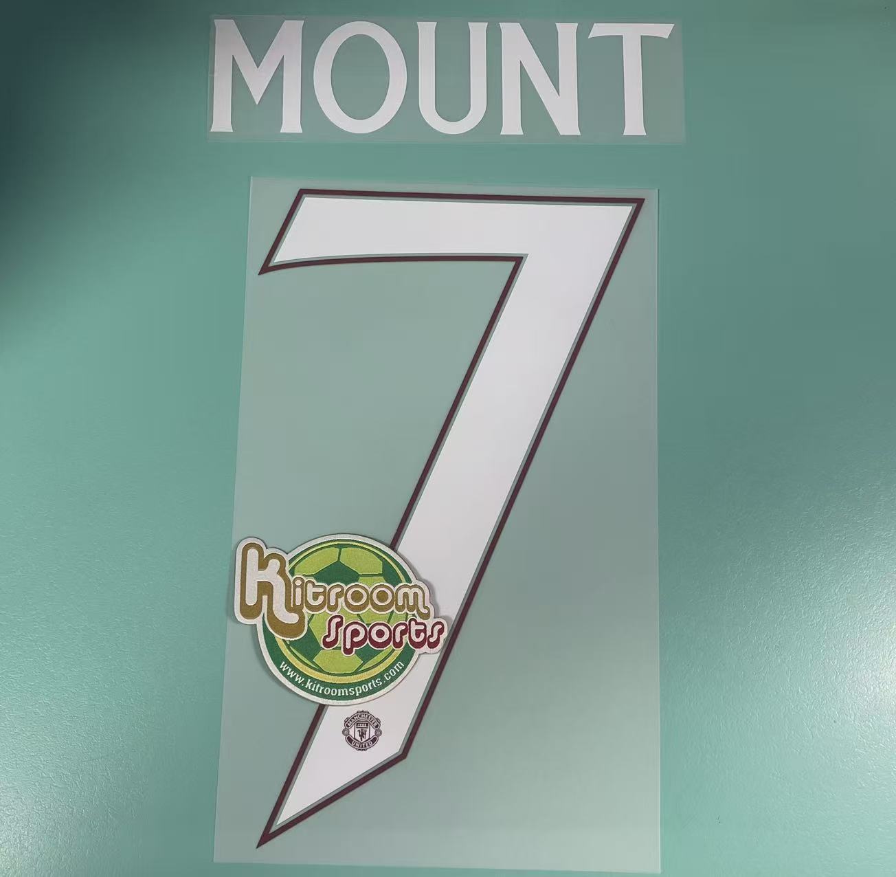 2023-24 Manchester United Away UCL Nameset #7 MOUNT
