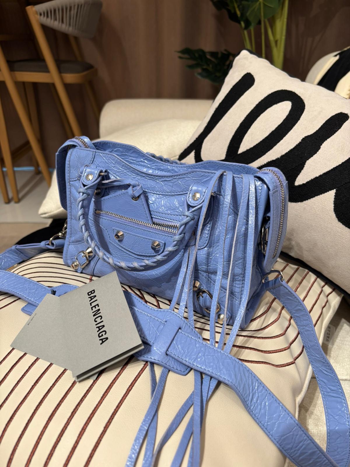 BALENCIAGA Mini City 2 way bag 300295 98%new ✅tap,booklet ✅dust bag 