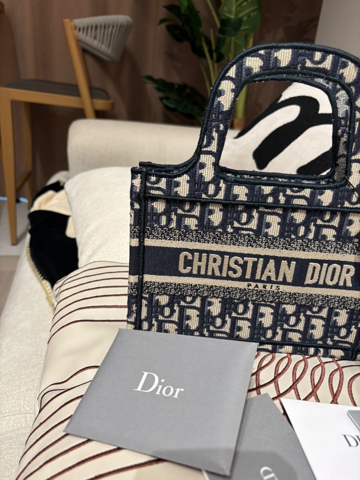 全新 Dior mini BOOK TOTE  100%Authentic ,unused 未使用品 ✅certificate card✅dust bag ✅盒 