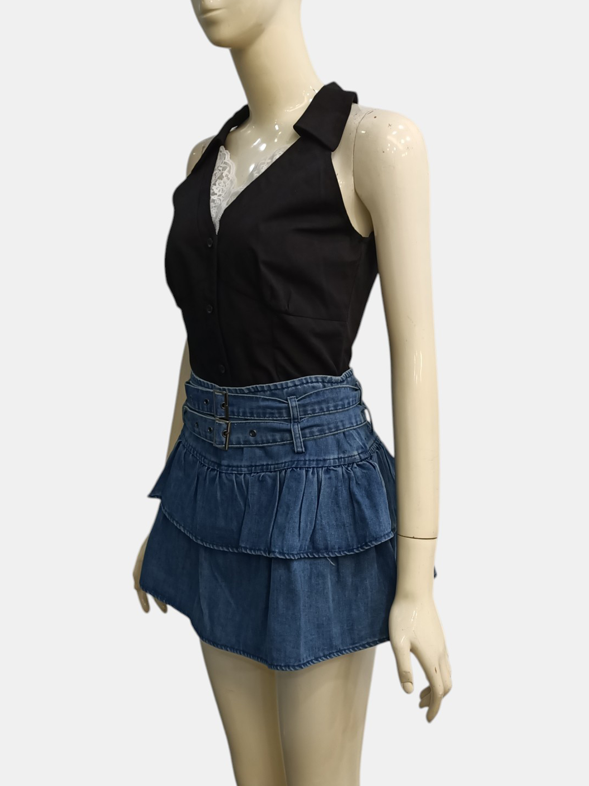 Cool Girl Street Chic Skirt M213