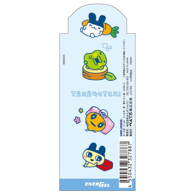 現貨｜TAMAGOTCHI 他媽哥池 日本製 Pentel EnerGel 0.5mm 黑色 啫喱筆 (232788)