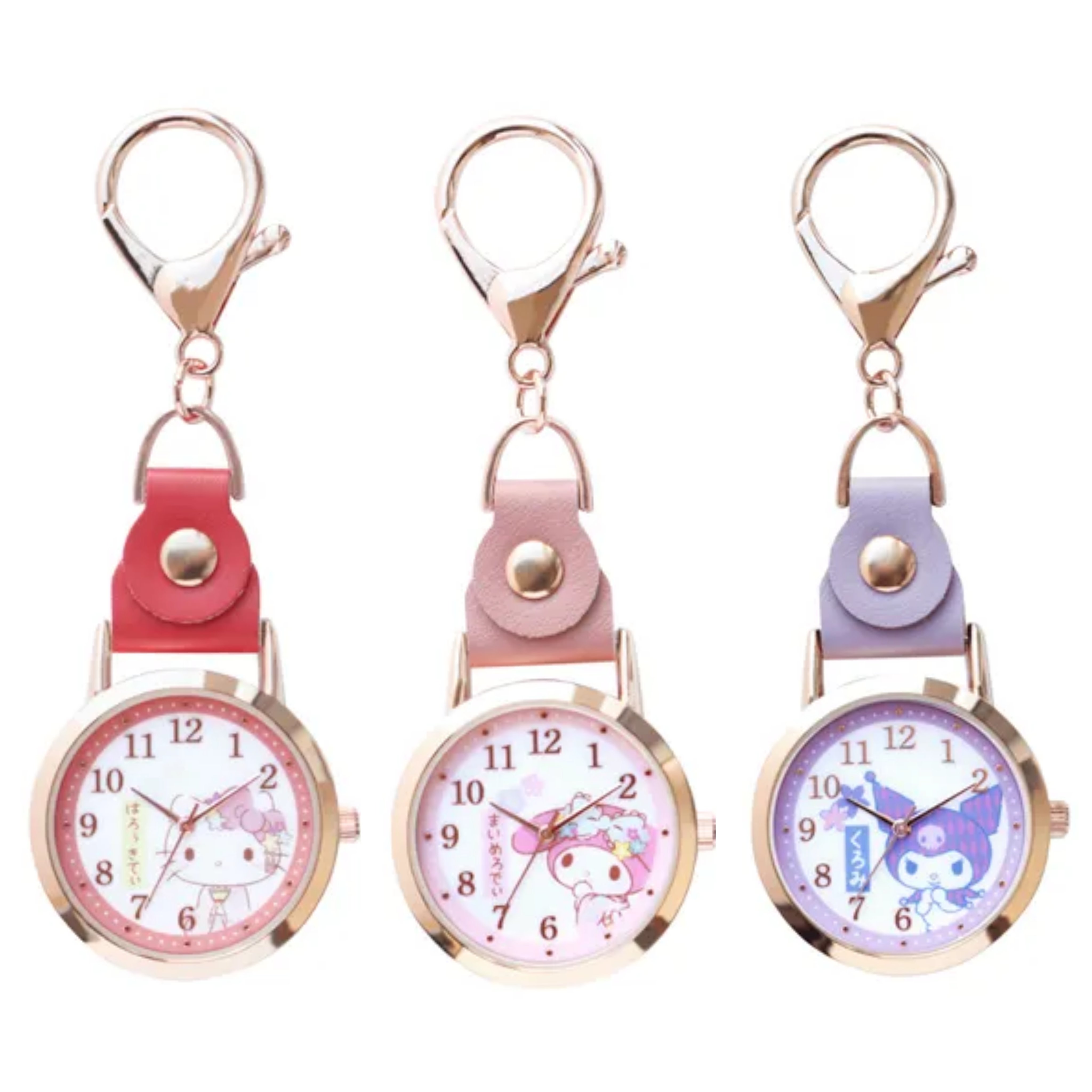 日本直送~新款Sanrio掛錶 3款選擇