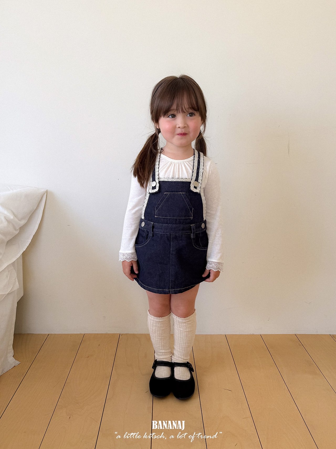 Bananaj | Lace Suspender Dress