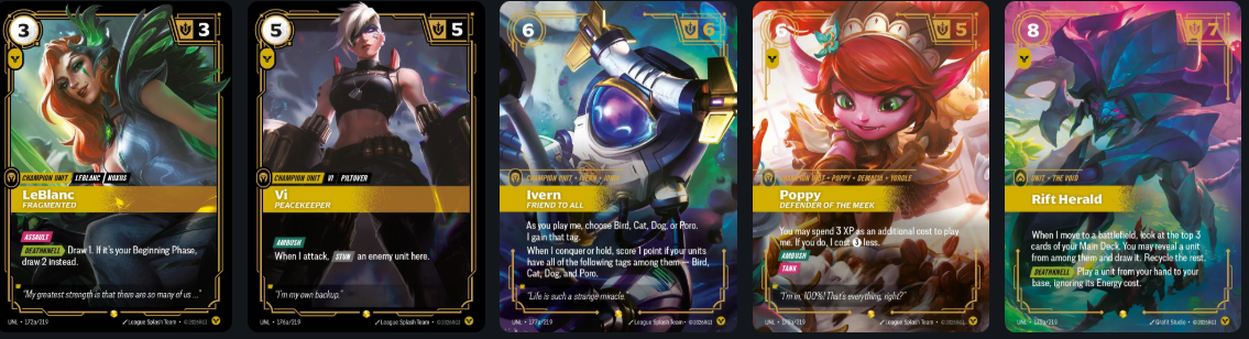 Unleashed - Showcase - Order Rune (Set 3)