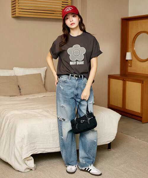 預訂 MARY QUANT × PUBLUX 限定聯乘 花花短袖Tee [貨號26A507]