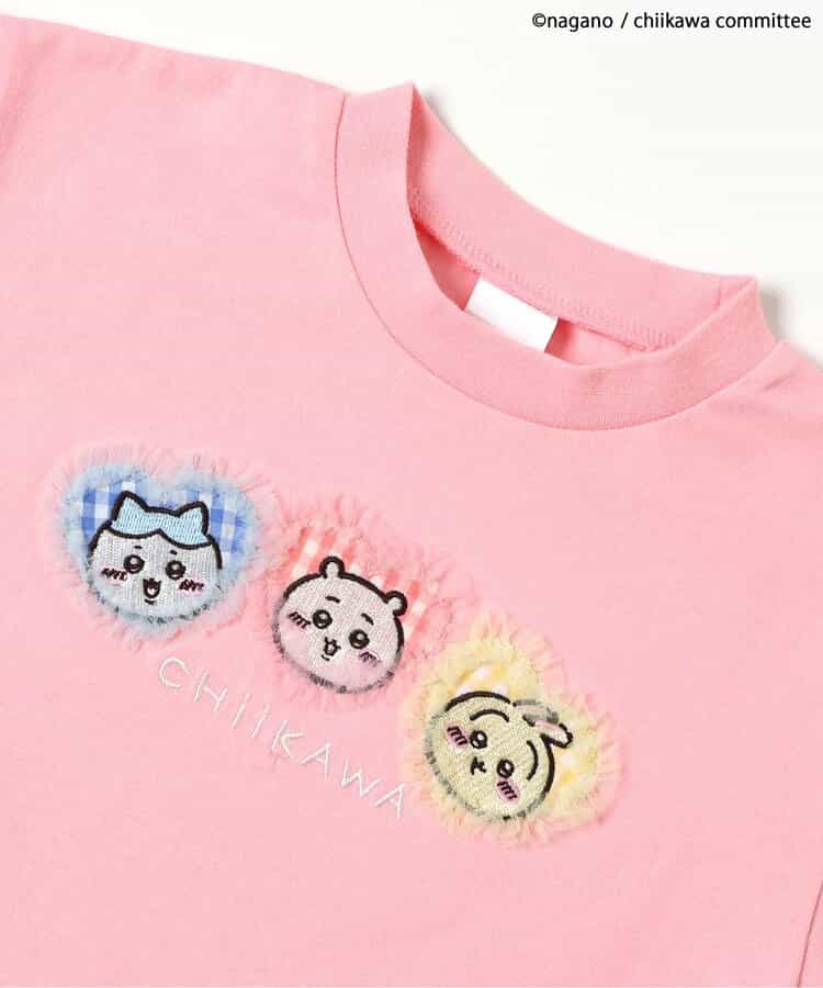 🇯🇵預訂 日本直送🇯🇵Apres les cours x Chiikawa系列三色人物貼花短袖T恤