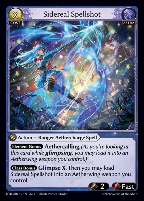 Sidereal Spellshot / DTR-Alter-262 (R)