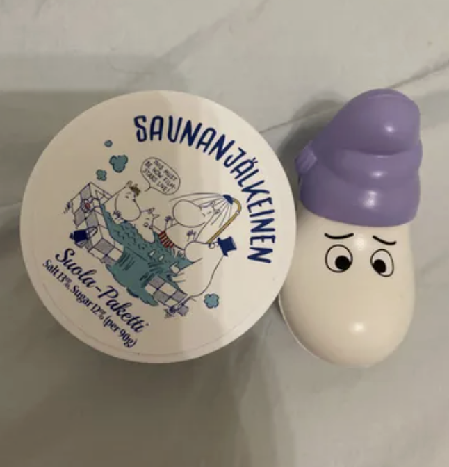 韓國直送 Torhop 天然海鹽桑拿 收毛孔面膜 ＋ 送姆明減壓公仔｜Saunan Healting Salt Mask 