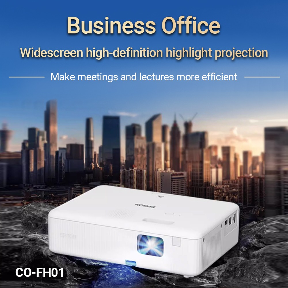 EPSON CO-FH01 SMART PROJECTOR l LARGE SCREEN PROJECTION UP TO 391"