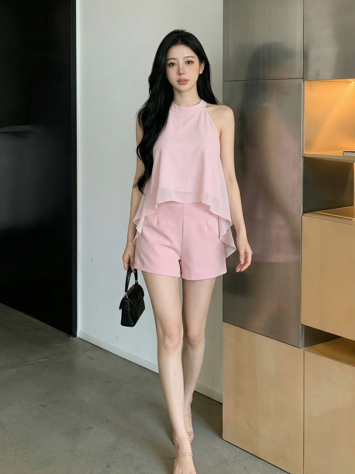 Blush One Piece Jumpsuit M172