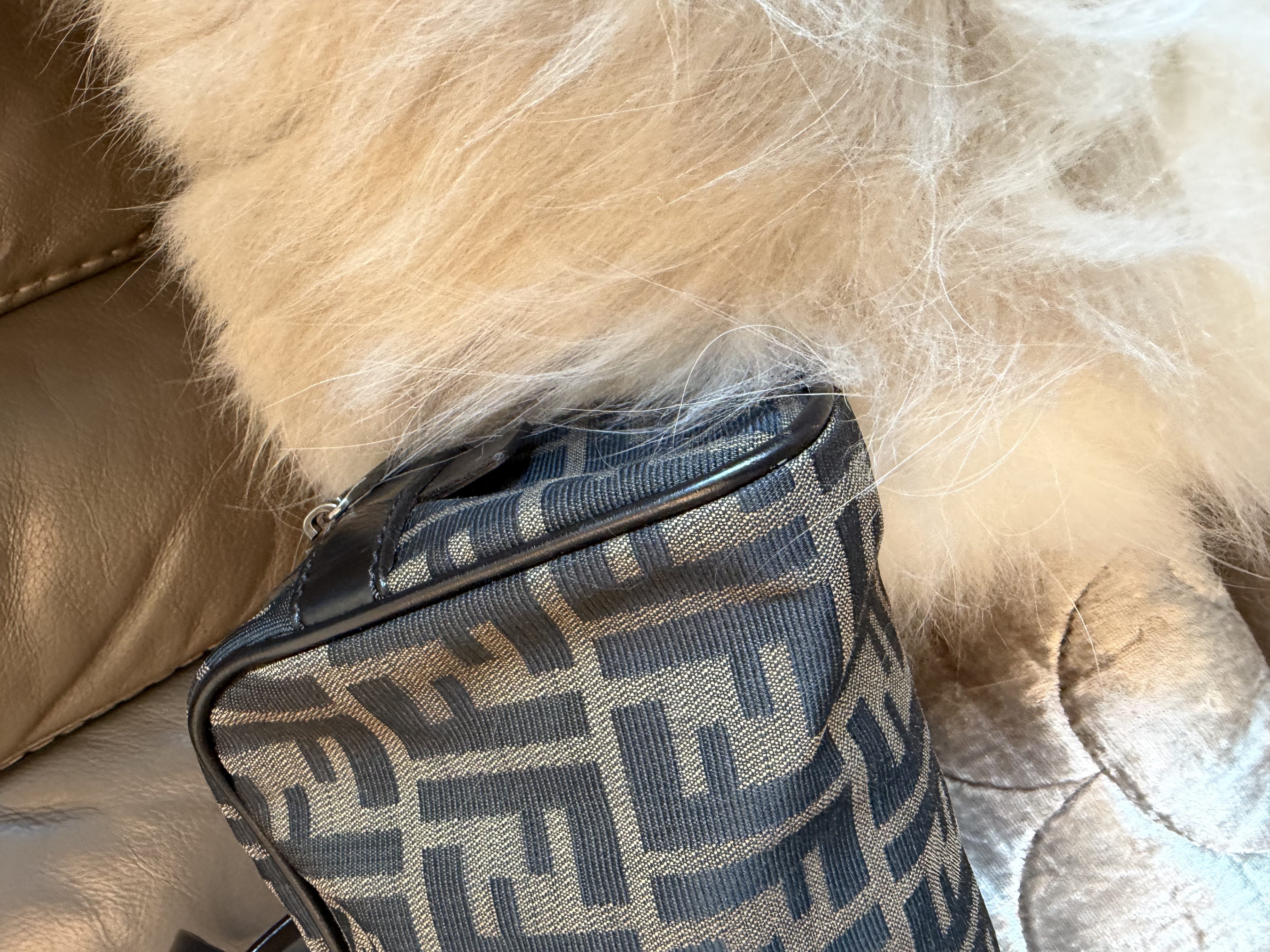 fendi  baguette bag /east west bag 