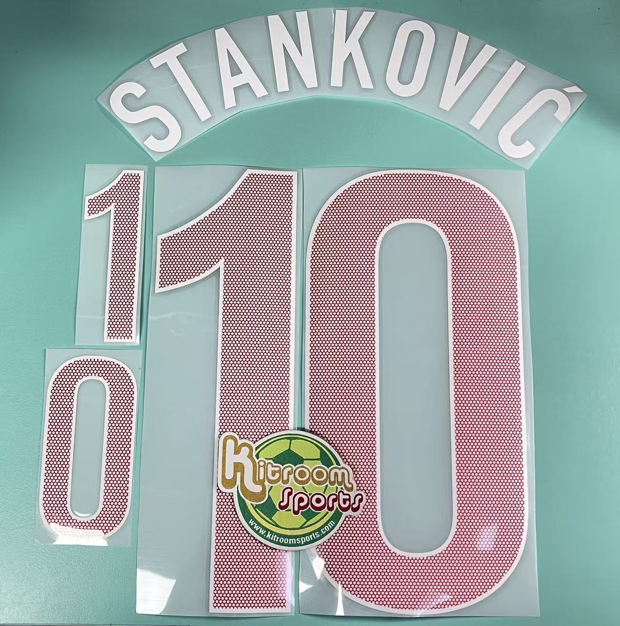 2014 Serbia Home  Nameset #10 STANKOVIC