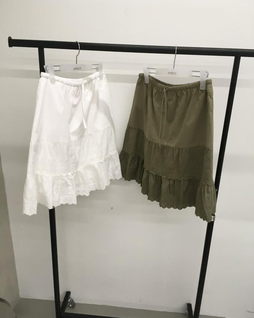 綉花棉料蛋糕短裙