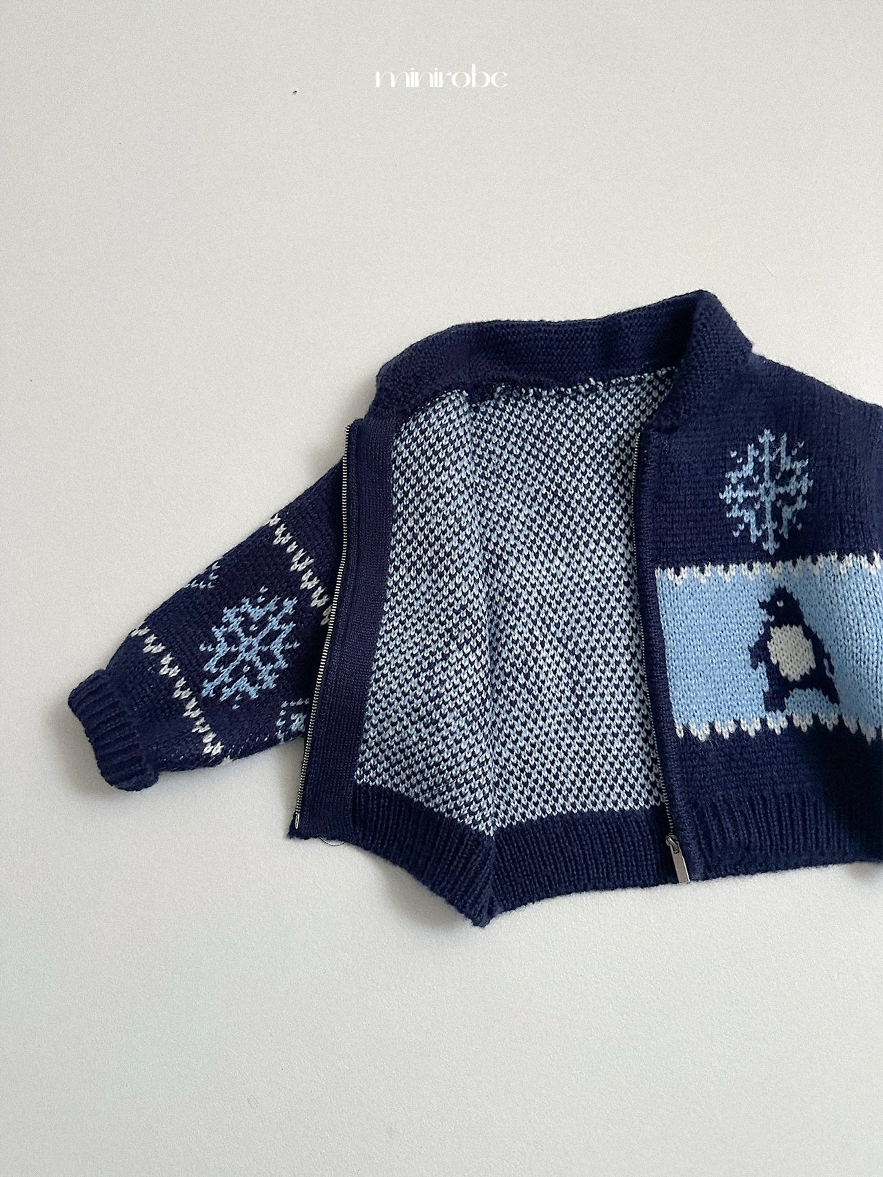 Mnirobe | Penguin Knit Cardigan